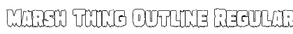 Marsh Thing Outline Regular preview
