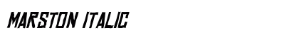 Marston Italic preview