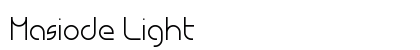Masiode Light preview