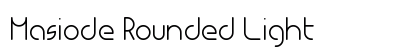 Masiode Rounded Light preview