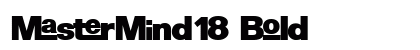MasterMind18 Bold preview