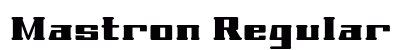 Mastron Regular Preview