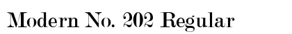 Modern No. 202 Regular preview