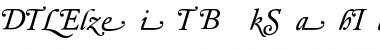 DTLElzevirT Font