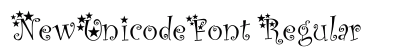 NewUnicodeFont Regular Preview