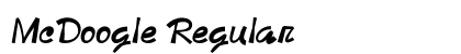 McDoogle Regular Preview