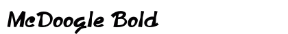 McDoogle Bold preview