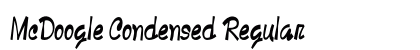 McDoogle Condensed Regular Preview