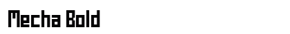 Mecha Bold preview