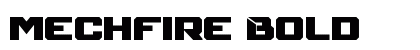 Mechfire Bold preview