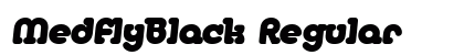 MedflyBlack Regular Preview