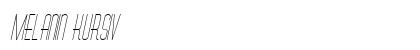 Melanin kursiv preview