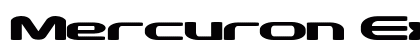 Mercuron Extra-expanded Bold Preview