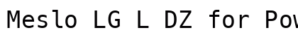 Meslo LG L DZ for Powerline Regular preview
