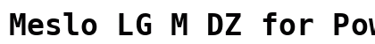 Meslo LG M DZ for Powerline Bold preview