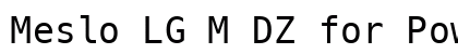 Meslo LG M DZ for Powerline Regular preview
