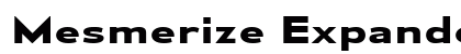 Mesmerize Expanded Bold Preview