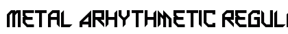Metal Arhythmetic Regular preview
