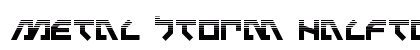 Metal Storm Halftone Regular preview