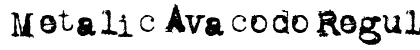 Metalic Avacodo Regular preview
