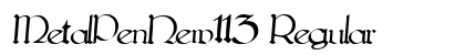 MetalPenNew113 Regular preview