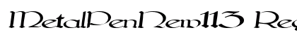 MetalPenNew113 Regular preview