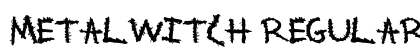 MetalWitch Regular preview