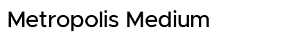 Metropolis Medium preview