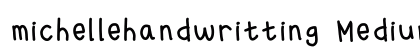 michellehandwritting Medium preview