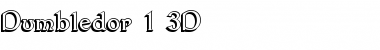 Dumbledor 1 3D Font
