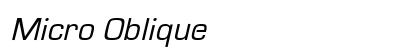 Micro Oblique Preview