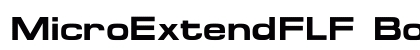 MicroExtendFLF Bold preview