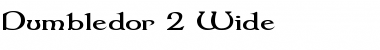 Dumbledor 2 Wide Regular Font