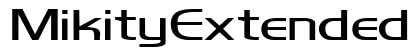 MikityExtended Regular preview