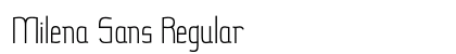 Milena Sans Regular preview