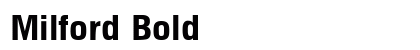 Milford Bold preview