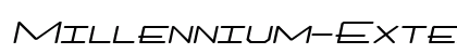 Millennium-Extended Bold Italic Preview