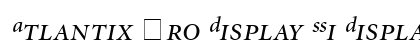Atlantix Pro Display SSi Display Italic preview