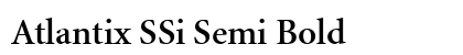 Atlantix SSi Semi Bold preview