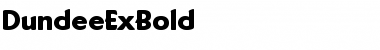 DundeeExBold Regular Font