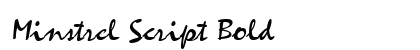 Minstrel Script Bold preview