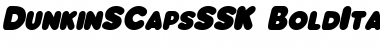 DunkinSCapsSSK Font