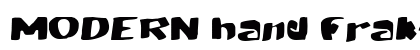 MODERN hand fraktur Regular preview