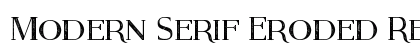 Modern Serif Eroded Regular preview