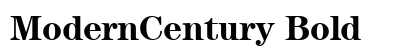 ModernCentury Bold preview