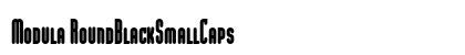 Modula RoundBlackSmallCaps Preview