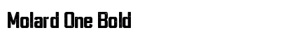 Molard One Bold preview