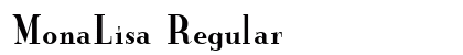 MonaLisa Regular preview