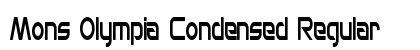 Mons Olympia Condensed Regular Preview