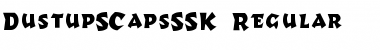 DustupSCapsSSK Regular Font